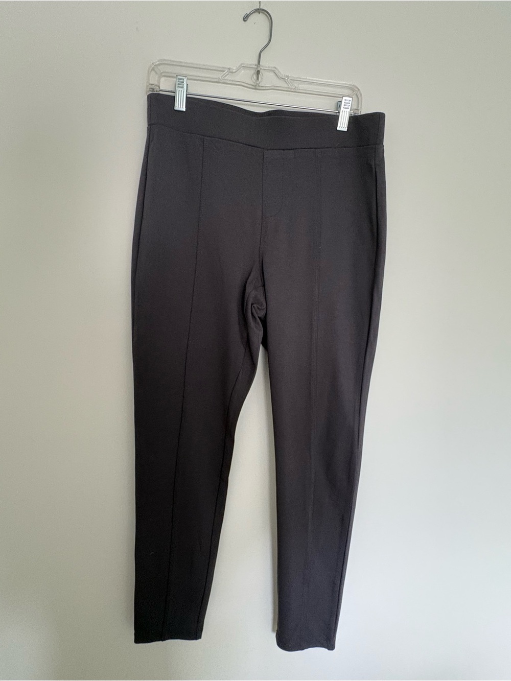 Style & Co. Black Ponte Skinny Ankle Pants